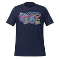 Tee shirt with sunglasses and a 1990s retro style with a MK4 Japanese sports coupe and text saying "Respect Your Elders"