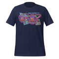 Tee shirt with a 1990s retro style featuring the NA convertible roadster with text saying "Respect your Elders"